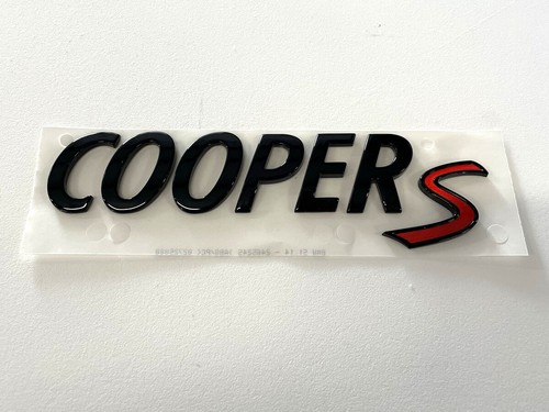 Mini cooper rear lettering - rear,