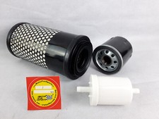 Filtre Set (Petit) Pour Kubota GZD 21 Huile Air Carburant