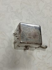 Aiguiseur de lame Rollfix vintage – affûteur mécanique à manivelle – métal chrom