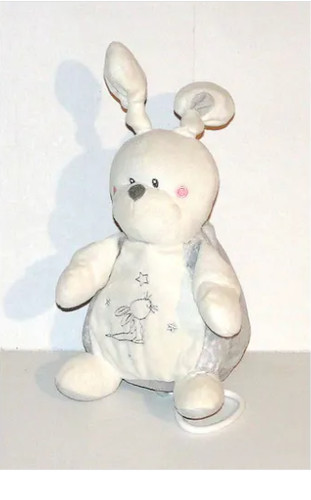 Doudou lapin musical simba - musical,