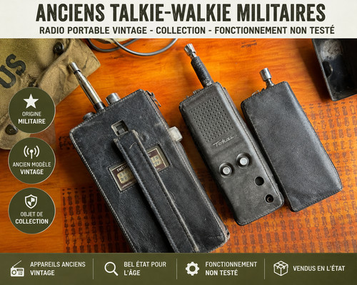 Ancien talkie walkie radio - talkie-walkie,