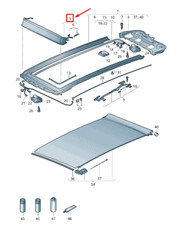 VW TOURAN 5T Déflecteur d'air