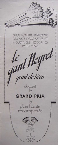Publicité gant neyret - neyret,