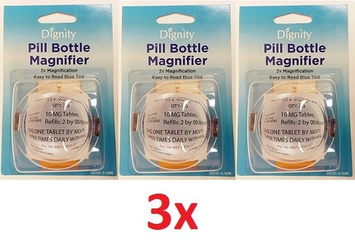 Lot 3x pill bottle - ,