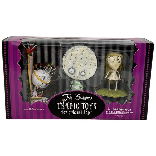 Tim burton tragic toys - burton's, pin