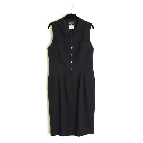 Chanel 1996 robe marine - chanel, fr40