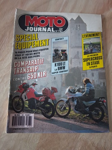 Moto journal 1987 787 - moto,