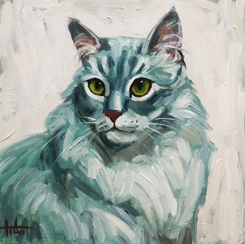 Peinture huile originale - l'huile,