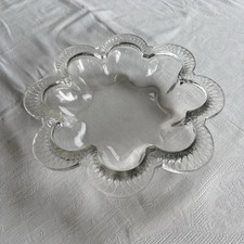 Grande Coupe Lalique En Cristal Moulé