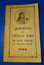 Mini Calendrier de L'Etoile