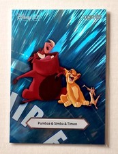 KAKAWOW COSMOS DISNEY 100 CARD PUZZLE PUMBAA & SIMBA & TIMON CDQ-DS-30