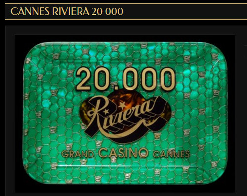 Plaque casino cannes riviera - plaque,