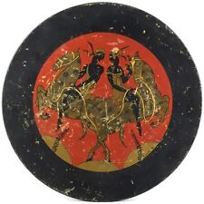 ASSIETTE "Figures Noires"