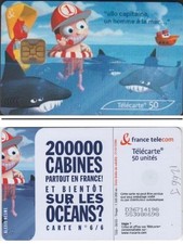 F1266J  REQUINS TELECARTE 50 u