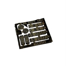 Plaques pour locomotive