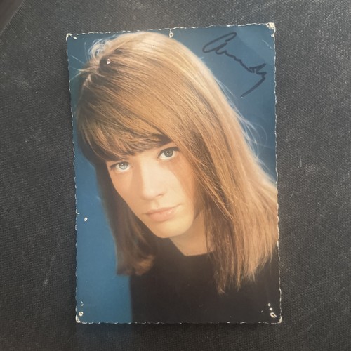 Carte postale chanteuse - postale,