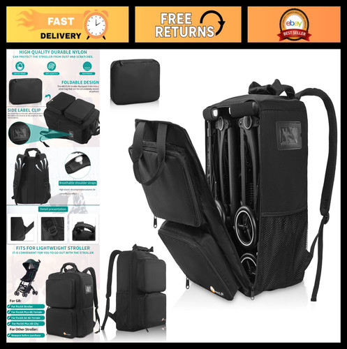 Foldable stroller travel bag - foldable,