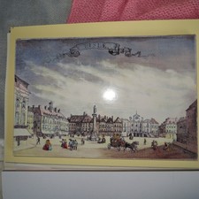 CARREAU 30X 20CM GRAND PLACE LILLE LISLE DECOR  XIXe