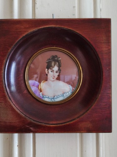 Miniature portrait juliette - miniature,