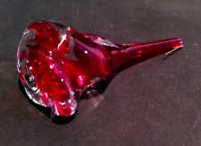 FLEUR SUSPENDUE ROSE ROUGE EN