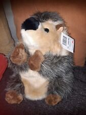 PPD/ Doudou Peluche marionnette hérisson LASCAR Ttbe