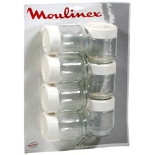 moulinex lot de 7 pots pour