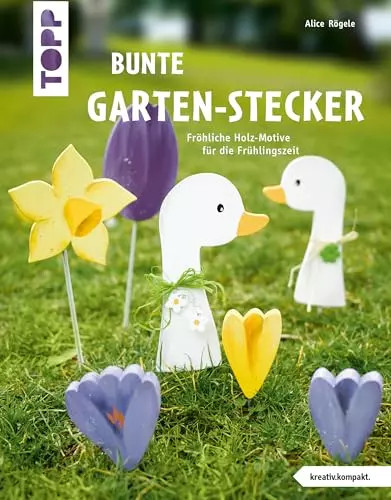 Bunte garten stecker - bunte, garten-stecker