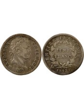 France Napoléon I - 1/2 Franc Argent, Empire - 1813 A Paris