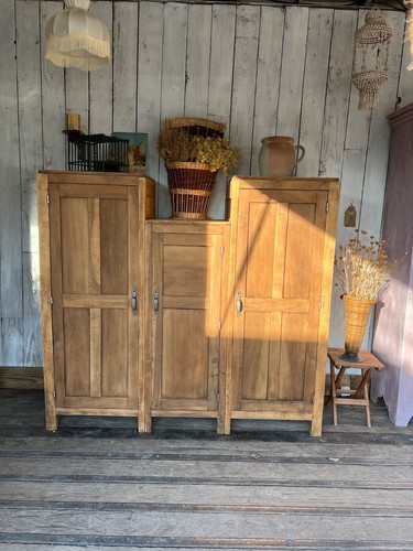 Vestiaire bois ancien - vestiaire,