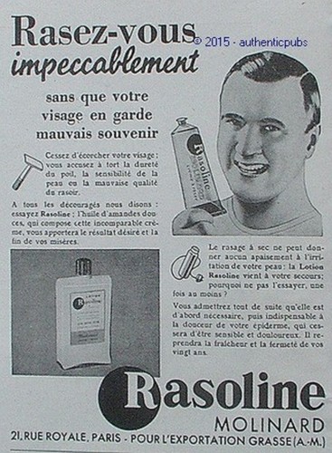 Publicite molinard lotion - publicite,
