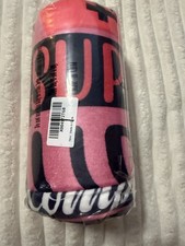 Black Pink White Text Pattern
