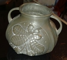 Vase/pot Etains d'art. Signé Cortesi