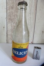 ancienne bouteille vittel delice 23 cl ( vintage)