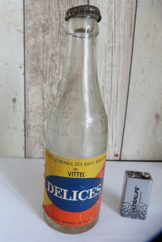 Ancienne bouteille vittel - ancienne,