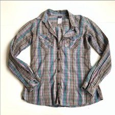 Patagonia multi color flannel