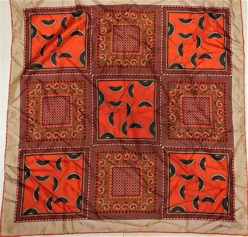Foulard 100 pura soie vintage - 100%,