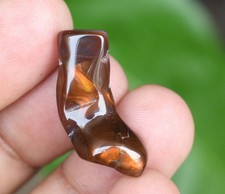 Incroyable Naturel Mexicain Feu Agate 11.00 CT Agl Certifié Déguisement Gemme