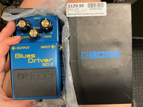 Boss blues driver - boss, bd-2