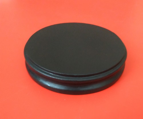 Socle présentoir rond bois - rond,