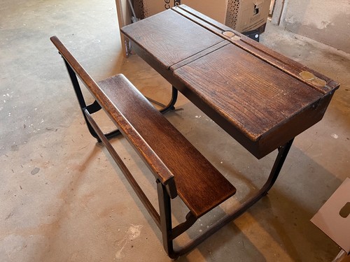 Ancien pupitre bureau - ancien,