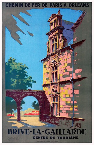 Affiche chemin fer - de,