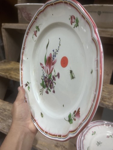Luneville plat ancien - kg,