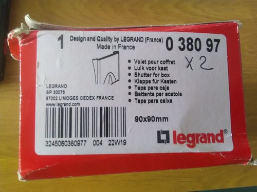 Legrand 038097 volet - 2,