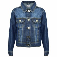 Veste En Jean Bleu Pour Filles