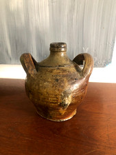 JOLIE PETITE CRUCHE, CRUCHON EN TERRE VERNISSÉE, PUISAYE (H  14,7 cm)