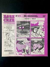 Rare et cher  1 bis (1984) - Rare fanzine - Masse, David B, Surfer d'argent TTBE