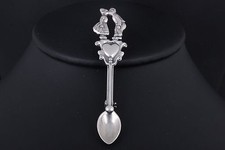 STERLING SILVER KISSING COUPLE