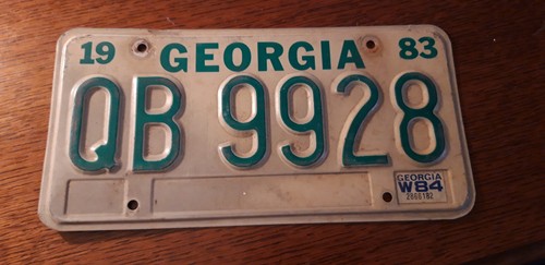 Plaque immatriculation - plaque,