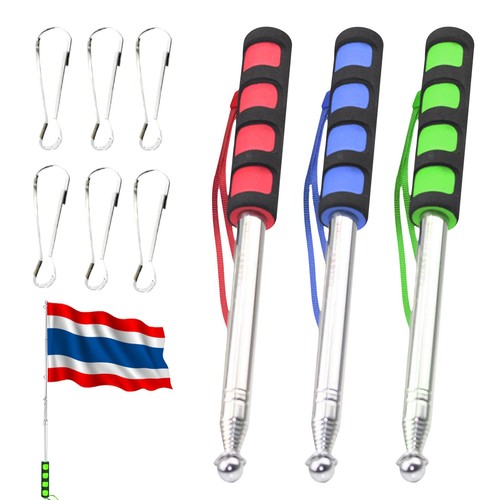 3pcs mât télescopique - 3pcs,