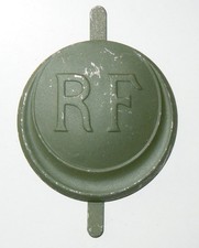 REPRODUCTION INSIGNE DE CASQUE ADRIAN Mle 26 TROUPES D'AFRIQUE / ZOUAVES - COPIE